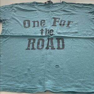 Forever 21 Aqua Casual Tee